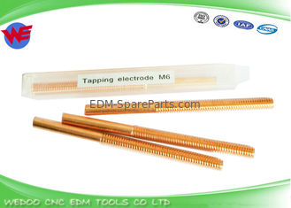 Hoge Precisie M6 die EDM de Draad inpassen die van het Elektrodenkoper 0.75mm Dunne Hoogte onttrekken