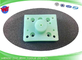 Fanuc Isolator EDM Plate Parts Lower Jet Block 54*43*10*26MM a-B serie
