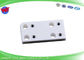 Plaat Ceramische Materiële 73x39x12H van de F303a290-8032-x334 EDM de Lagere Isolator