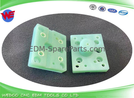 A290-8130-X763 Fanuc Isolator EDM Parts Lower Jet Block 54*43*10*26MM a-B serie