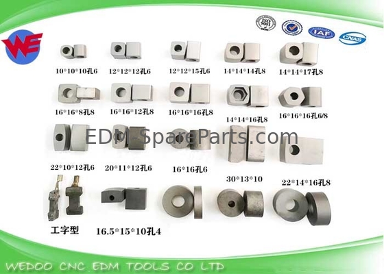 POWER CONTACTOR EDM Draad gesneden wolfraam YG8 Vierkant geleidende blok