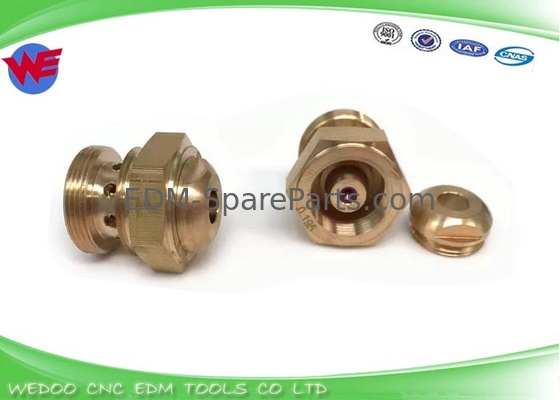 GEBRUIKBARE draad gids draad EDM Rood Diamant Water Nozzle Guide 0.192 / 0.195mm