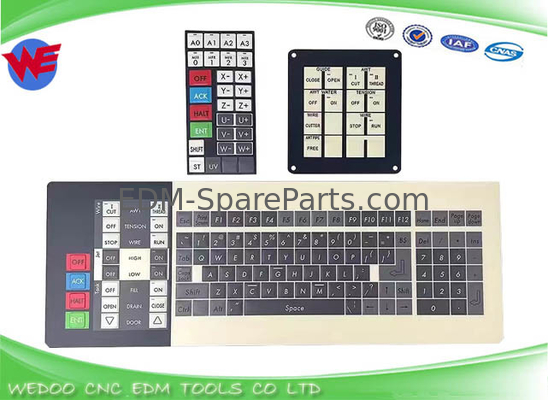 Cover sheet voor toetsenbord Sodick A30R VZ400 AQ327l AQ535 AQ750 A320d A280l A320d