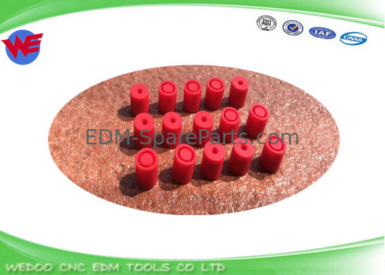 E039 Zwart / gules EDM rubberen afdichtingen voor EDM boormachines 9 x 9 mm / 0,1-3,0 mm