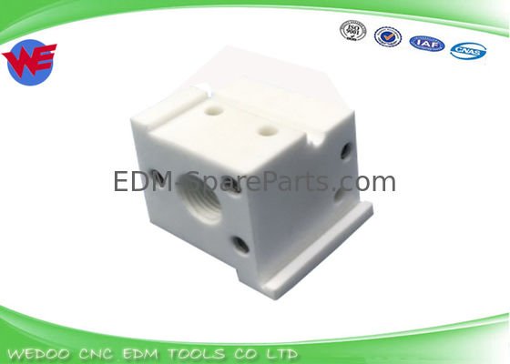Het ceramische Delen A290-8112-X687 van Fanuc EDM van de Gidsbasis Bovenleer van het Pijpblok