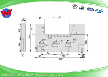 SV280-100mm 120MM SV280-150mm Jig Houder Klemmen Armatuur Draad EDM CNC Staal Bankschroef