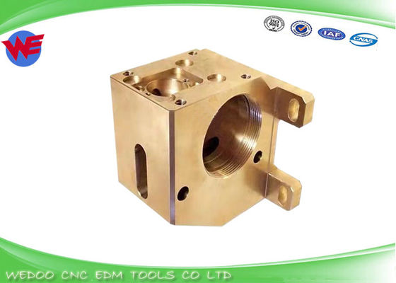 X191A803G52 DEL8800 Messing Lower Roller Block MV Mitsubishi EDM Die Guide Holder